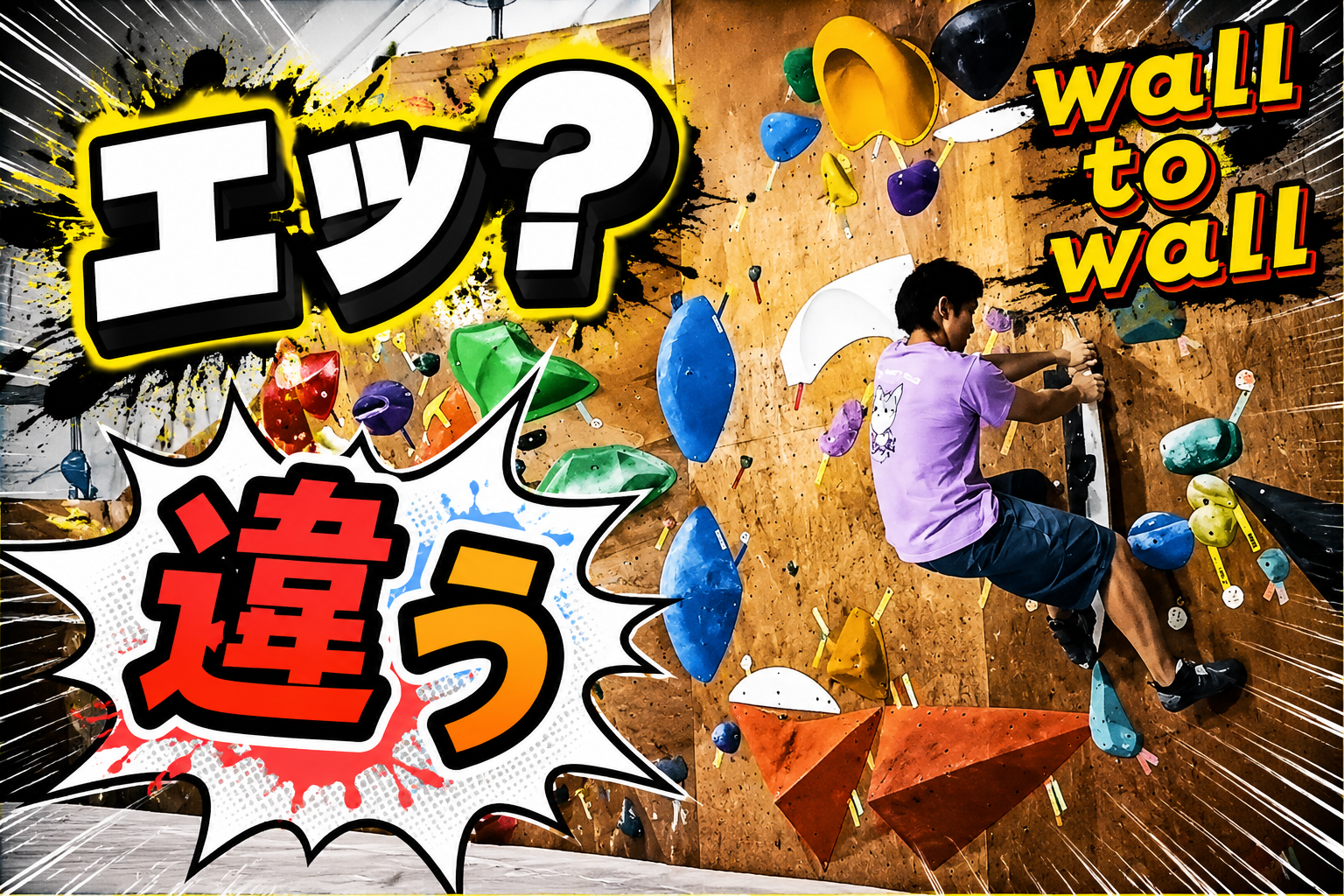 40代のボルダリング｜Wall to Wall 2026 全記録のアイキャッチ